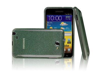 闪亮登场 三星i9220与Galaxy W的TPU闪粉保护壳体验评测
